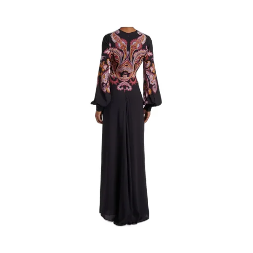 Printed Pattern Maxi Dress