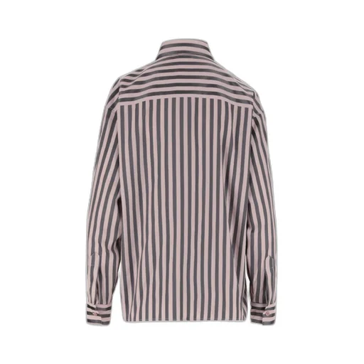 Striped Button-Up Shirt