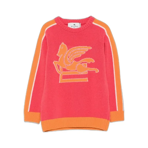 Sweater With Pegasus Motif