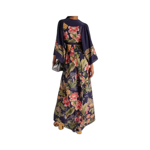 Floral Print Maxi Dress