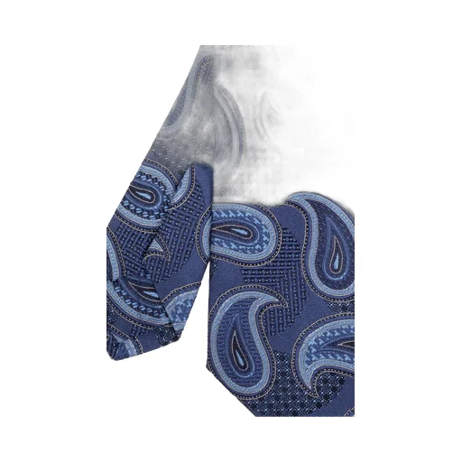 Paisley Printed Pointed-Tip Tie