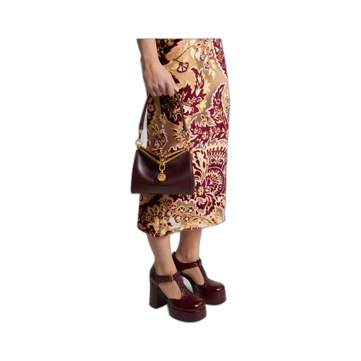 Vela Logo Charm Mini Shoulder Bag