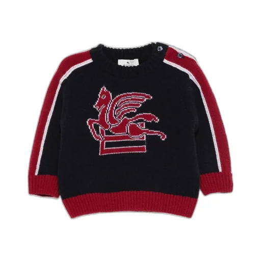 Pegasus-Motif Sweater