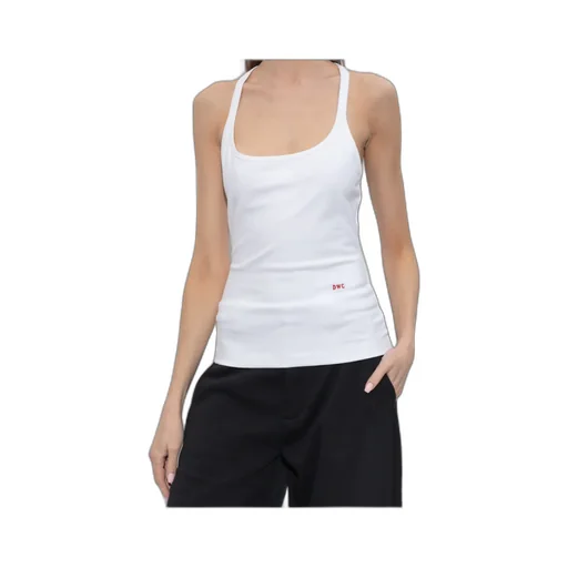 Embroidered Strappy Top