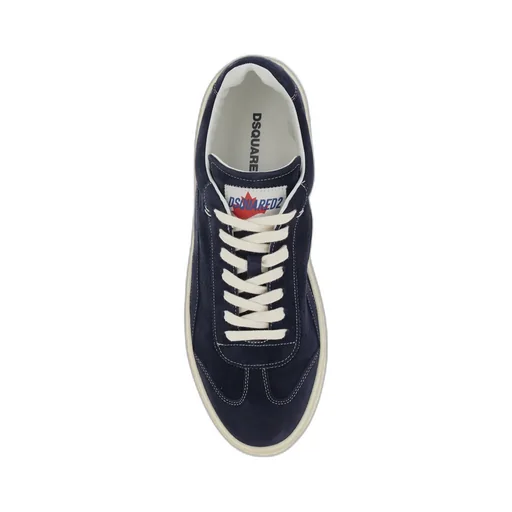 Round Toe Lace-Up Sneakers
