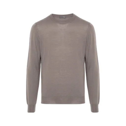Ribbed Crew Neck Knitwear