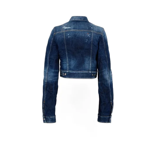 Medium Spots Wash Dean Distressed Jean Jacket