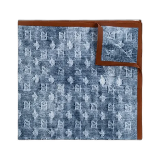 Monogram Distressed Foulard