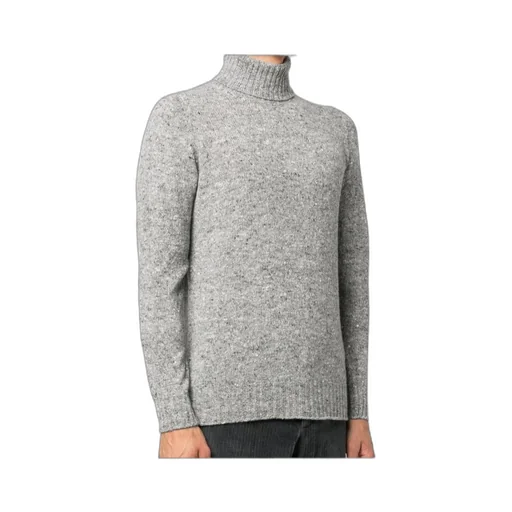 Roll-Neck Marl Knit Jumper