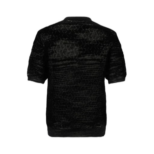Open Work Knitted T-Shirt