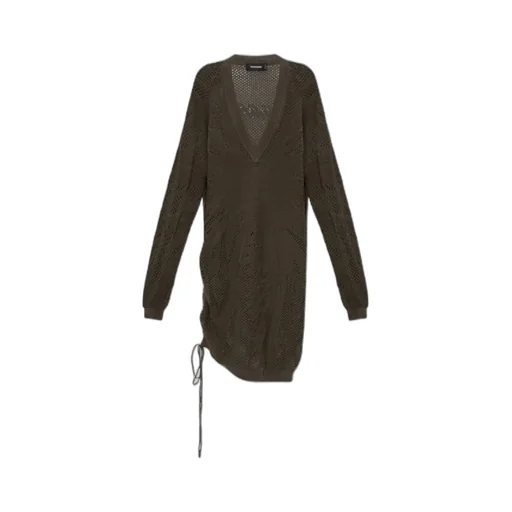 Dsquared2 Open Work Knit Dress