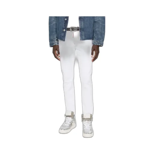 Skater Rivet Cotton Skinny Jeans