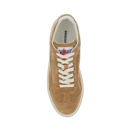 Round Toe Lace-Up Sneakers