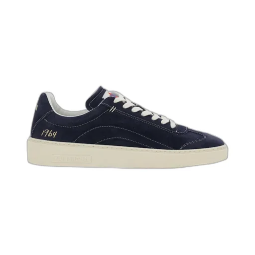 Round Toe Lace-Up Sneakers