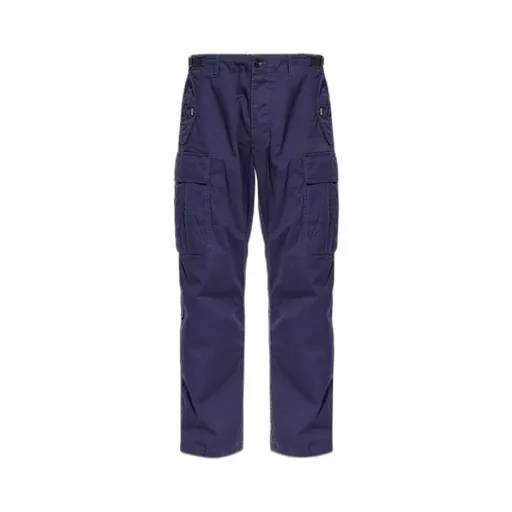 Logo Printed Cargo Trousers