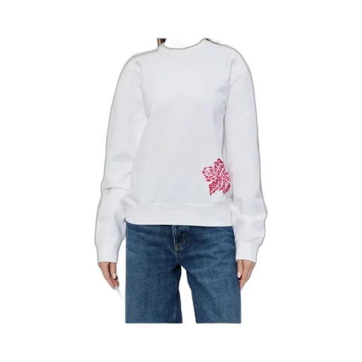 Hibiscus Just Right Fit Crewneck Sweatshirt