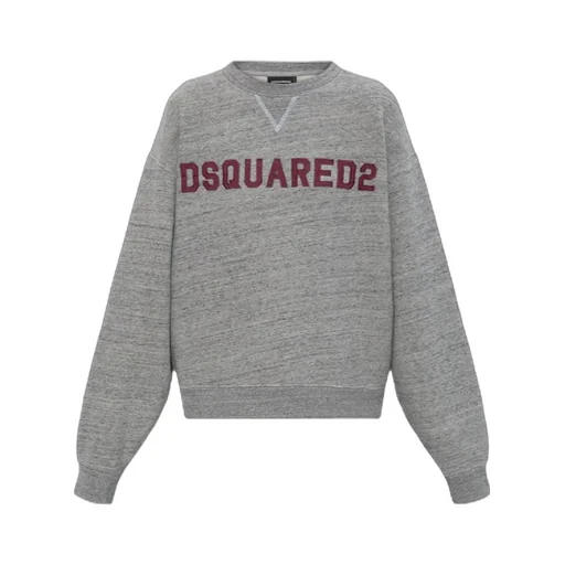 Dsquared2 D2 College Short & Wide Fit Crewneck Sweatshirt