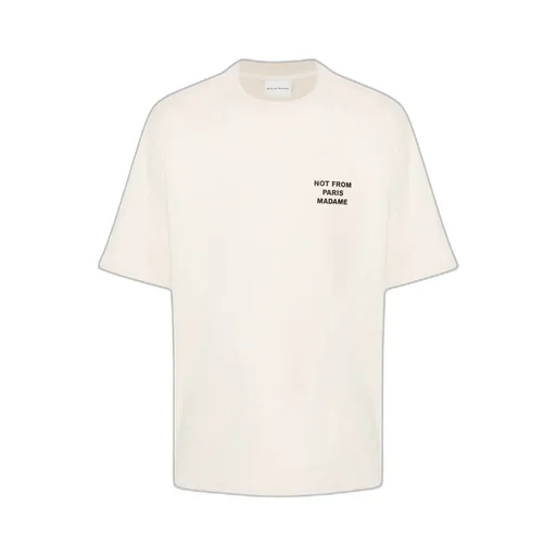 Slogan-Print Cotton T-Shirt