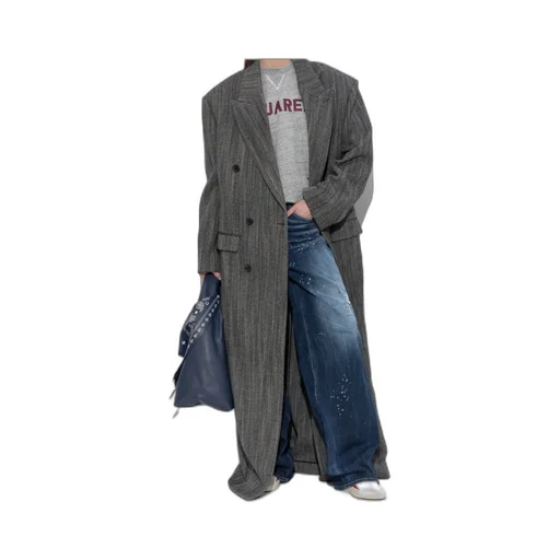 Dsquared2 D2 College Short & Wide Fit Crewneck Sweatshirt