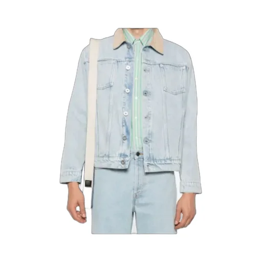 Long-Sleeved Denim Jacket