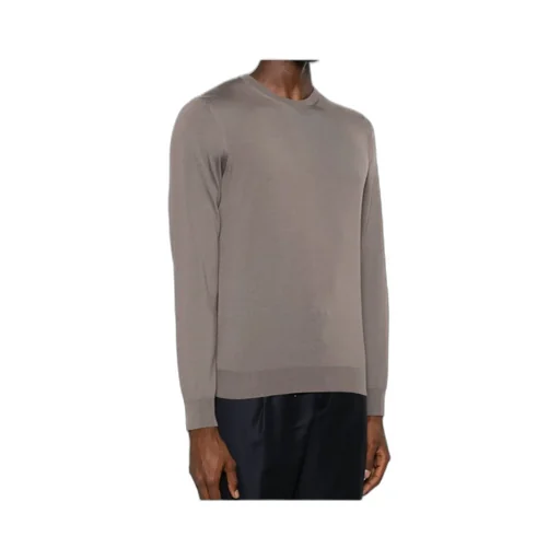Ribbed Crew Neck Knitwear