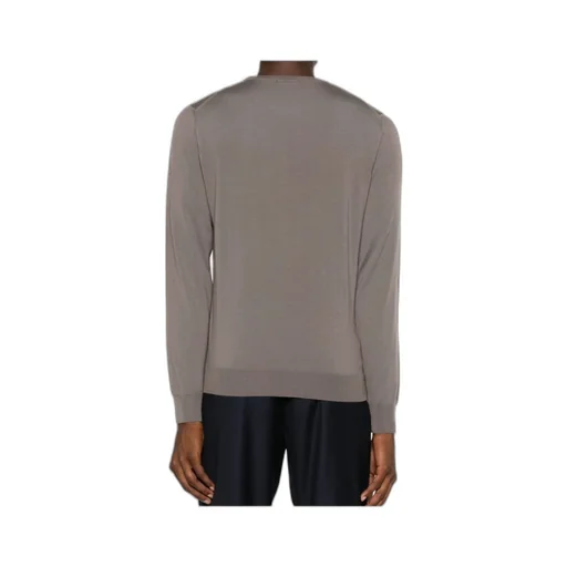 Ribbed Crew Neck Knitwear