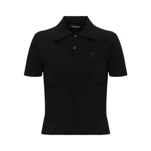 D2 Embroidered Polo Jumper