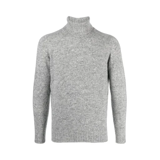 Roll-Neck Marl Knit Jumper