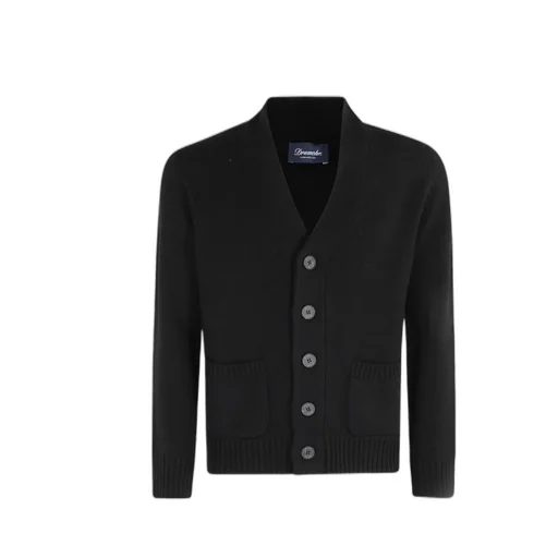 Long-Sleeved Cardigan Sweater