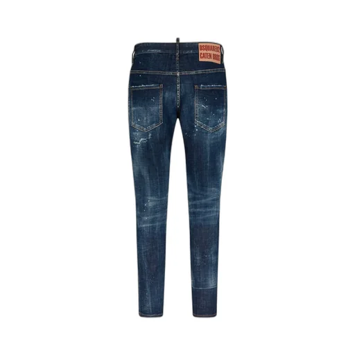 Skater Faded Effect Skinny Jeans
