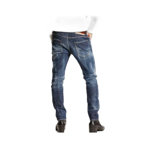 Skater Faded Effect Skinny Jeans