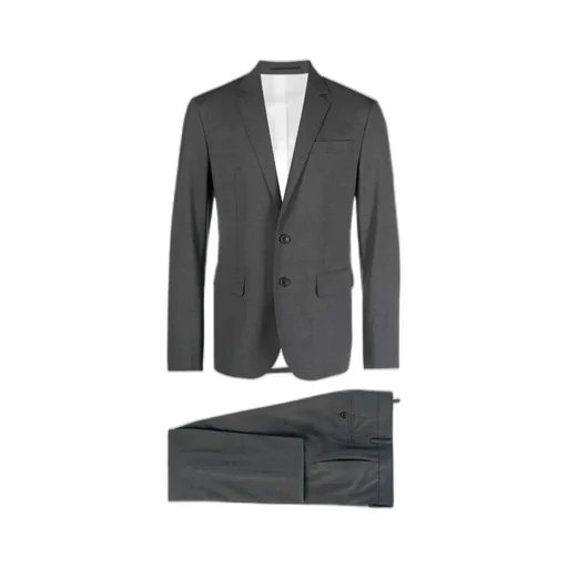Single-Breasted Two-Piece Tailored Suit
