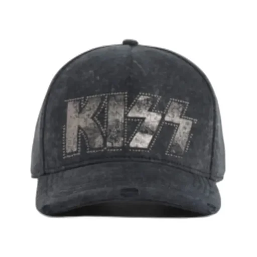 Kiss Embellished Baseball Cap