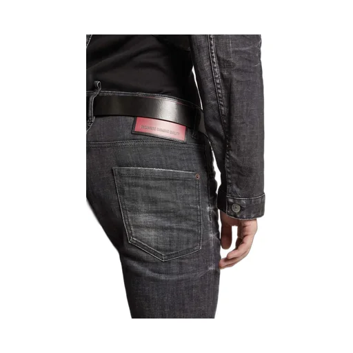 Slim-Fit Distressed Cropped Jeans