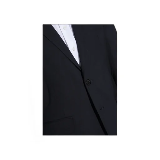Single-Breasted Two-Piece Tailored Suit