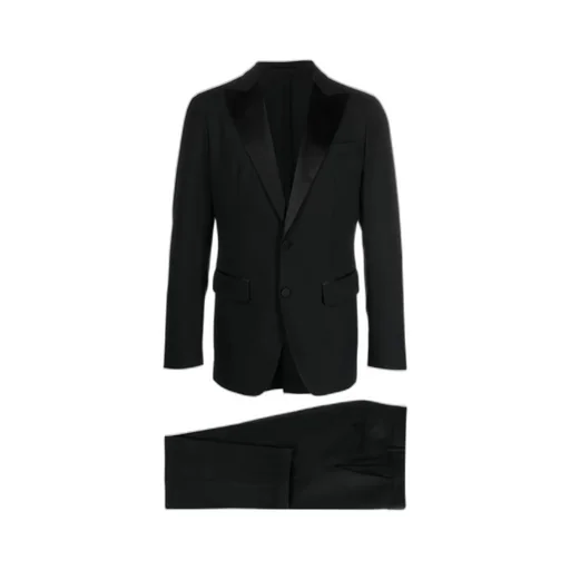 Tailored Single-Breasted Two-Piece Suit