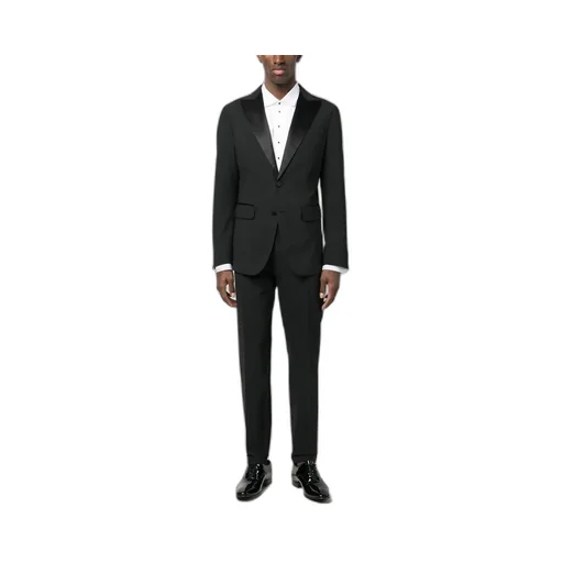 Tailored Single-Breasted Two-Piece Suit