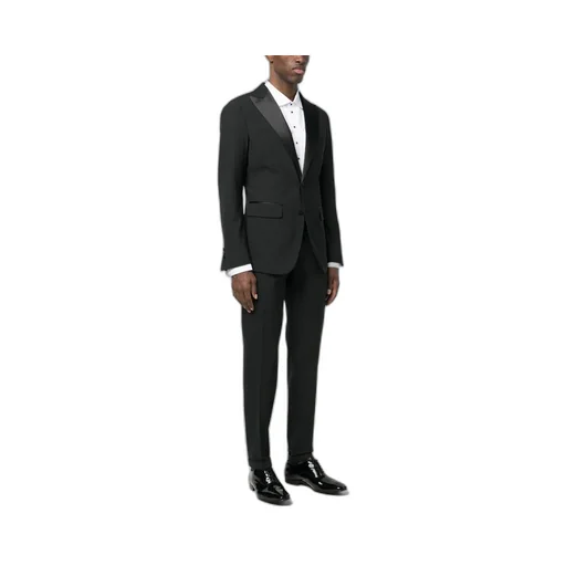 Tailored Single-Breasted Two-Piece Suit