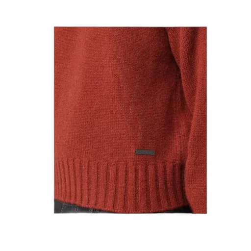 Logo Plaque Crewneck Knitted Jumper