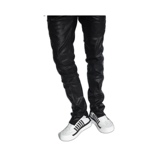 Boxer Stripe-Detailed Lace-Up Sneakers
