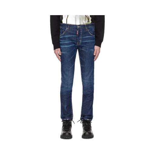 Logo Patch Slim-Fit Jeans