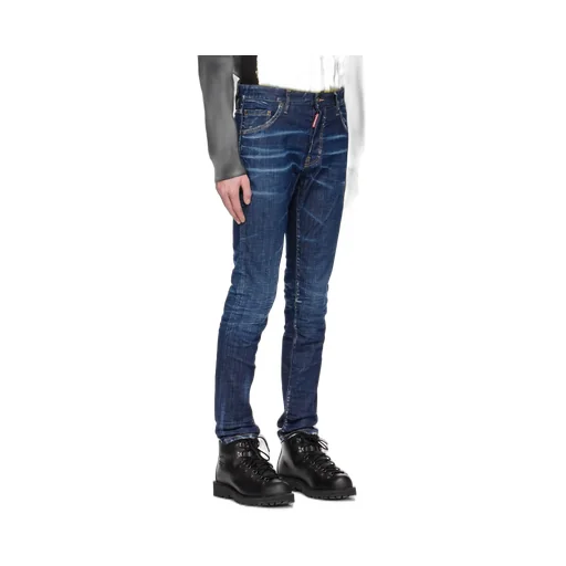 Logo Patch Slim-Fit Jeans