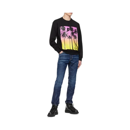 Logo Patch Slim-Fit Jeans