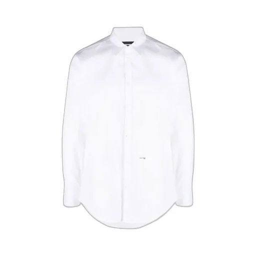 Logo Printed Long Sleeved Shirt