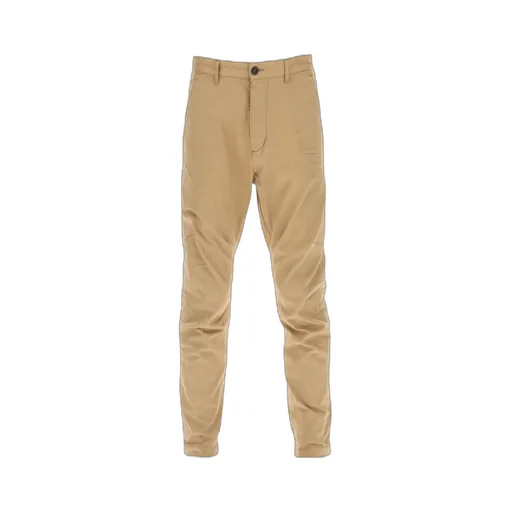 Mid-Rise Tapered Trousers