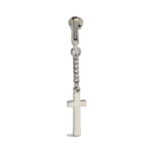 Cross Pendant Clip-On Single Earring