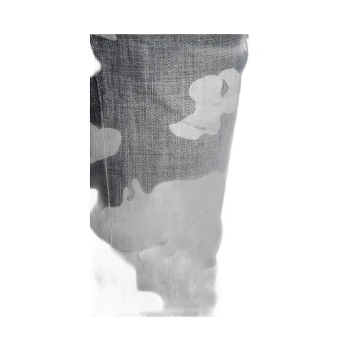 All-Over Camouflage Printed Skater Jeans