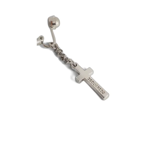 Cross Pendant Clip-On Single Earring