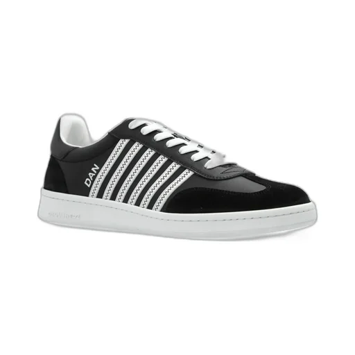 Round Toe Low-Top Sneakers