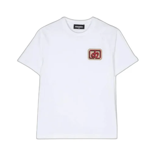Logo Patch Crewneck T-Shirt